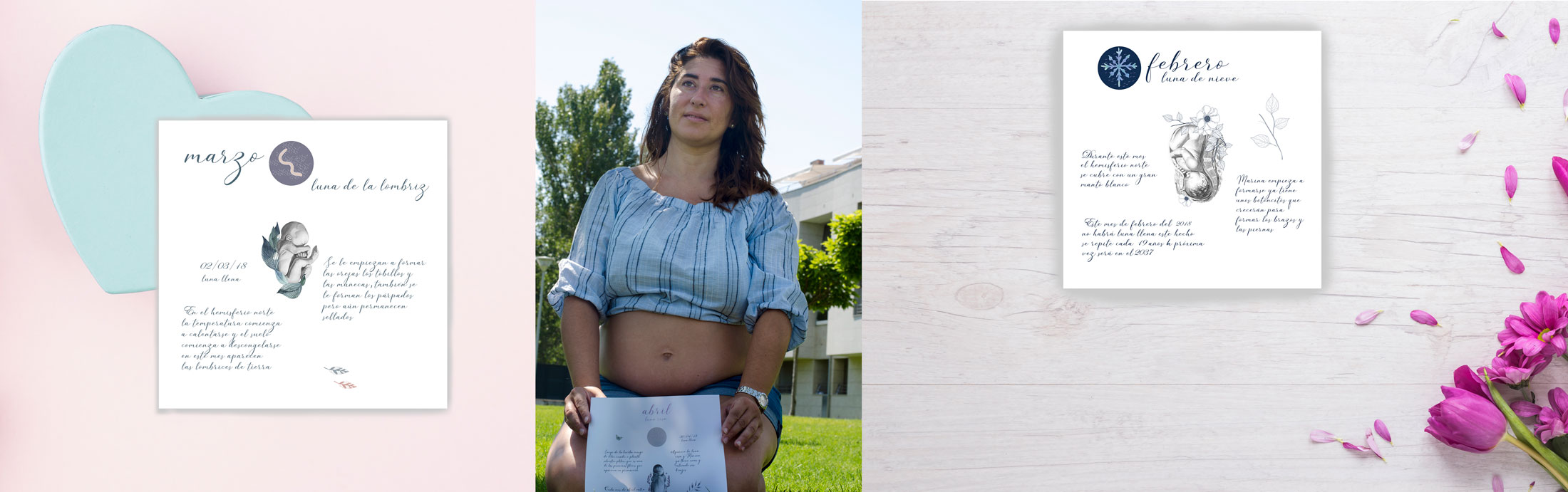 Luna de Fresa - Libro del bebé y la luna