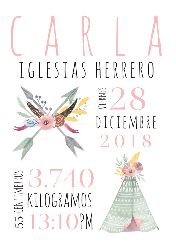 Luna de fresa fotografía infantil - natalicios 6